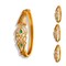 Gold Plated Bangle Bracelets Kada for Women Indian Bangle Bracelet Jewelry Kangan for Mothers Day Valentines Anniversary Birthday Gifts for Her Mom Wife Girlfriend